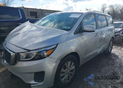 2016 Kia Sedona Lx from USA, damaged, VIN KNDMB5C15G6168396